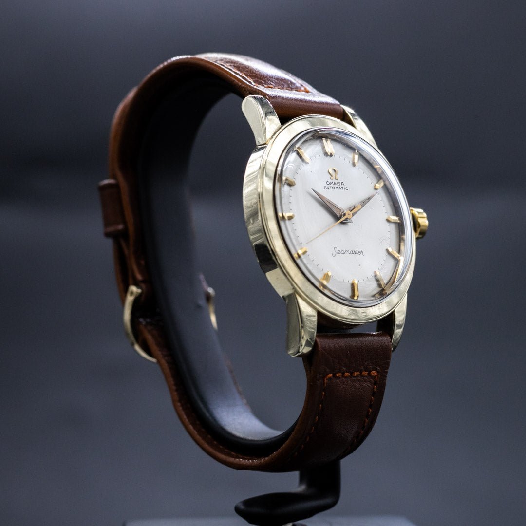 Omega Seamaster Bouclier Gold Filled - L'Atelier du Temps