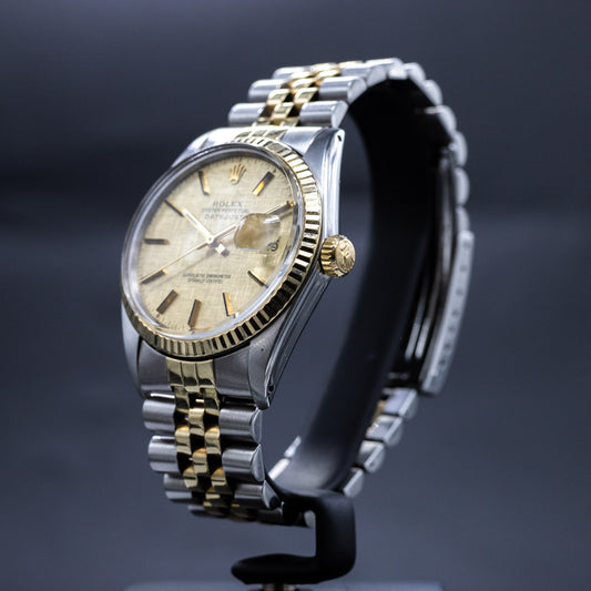 Rolex Datejust Or et Acier - L'Atelier du Temps