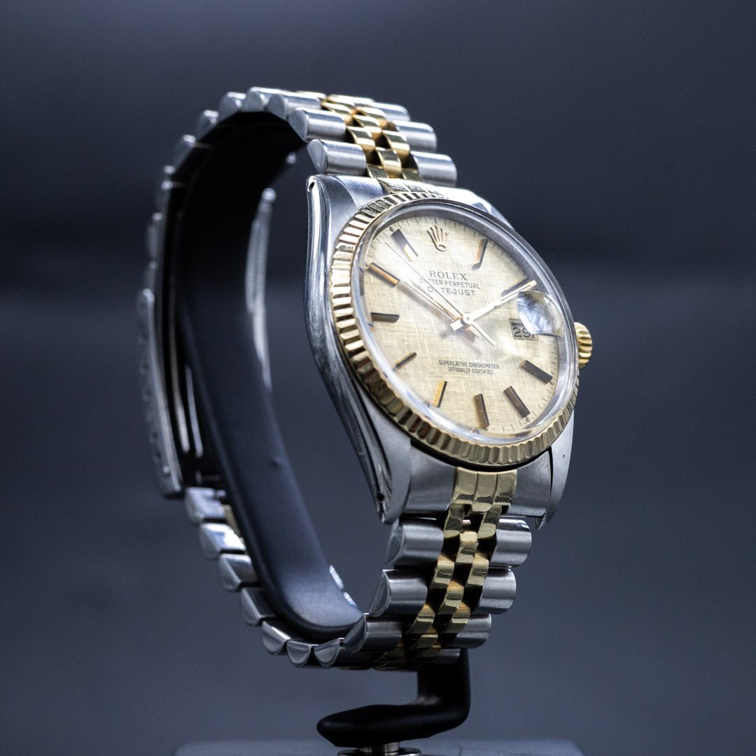 Rolex Datejust Or et Acier - L'Atelier du Temps