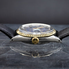 Rolex Datejust Or et Acier - L'Atelier du Temps