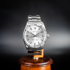 Rolex Oyster Perpetual Silver Dial - L'Atelier du Temps