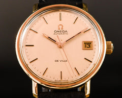 Omega Deville Date - Or Rose - L'Atelier du Temps