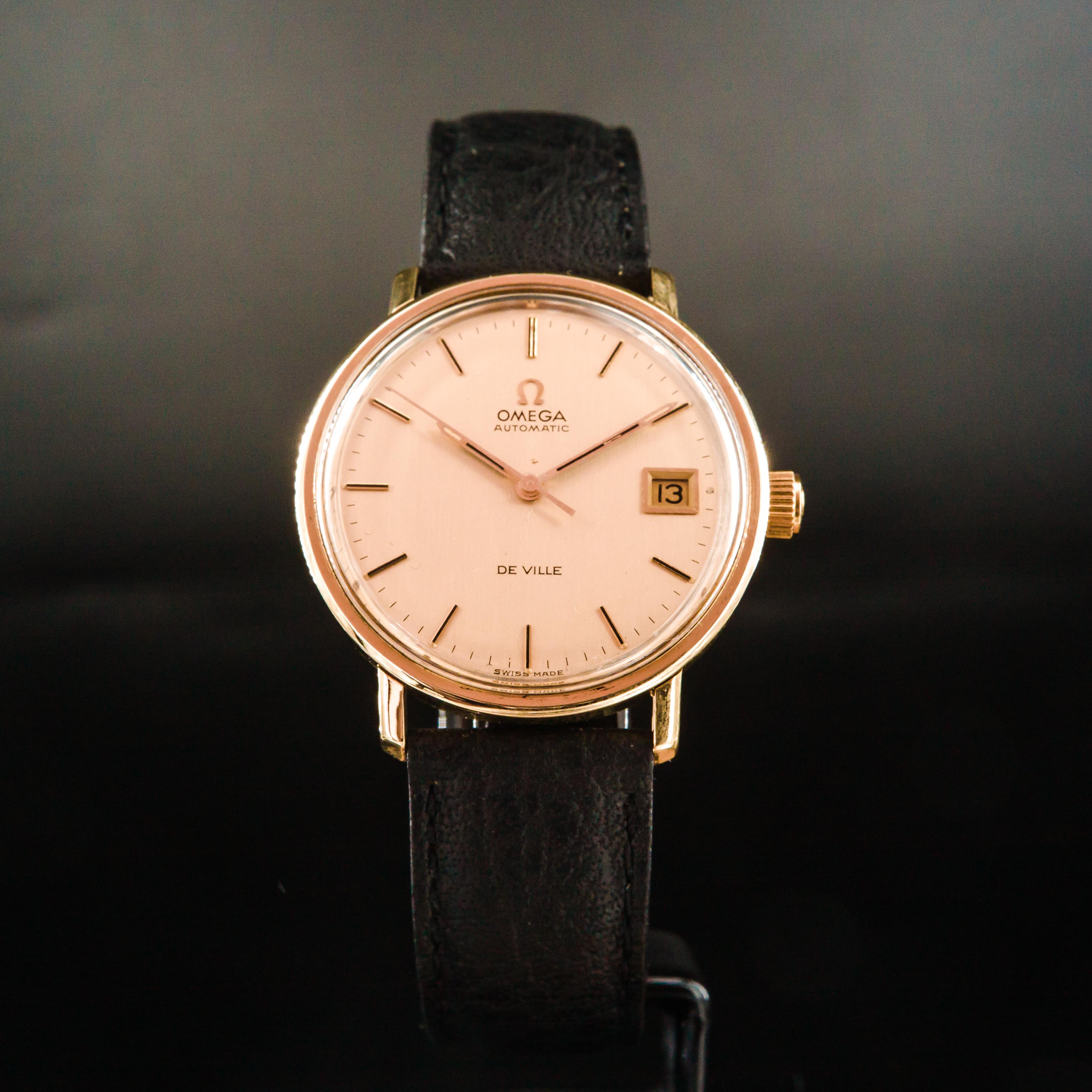 Omega Deville Date - Or Rose - L'Atelier du Temps