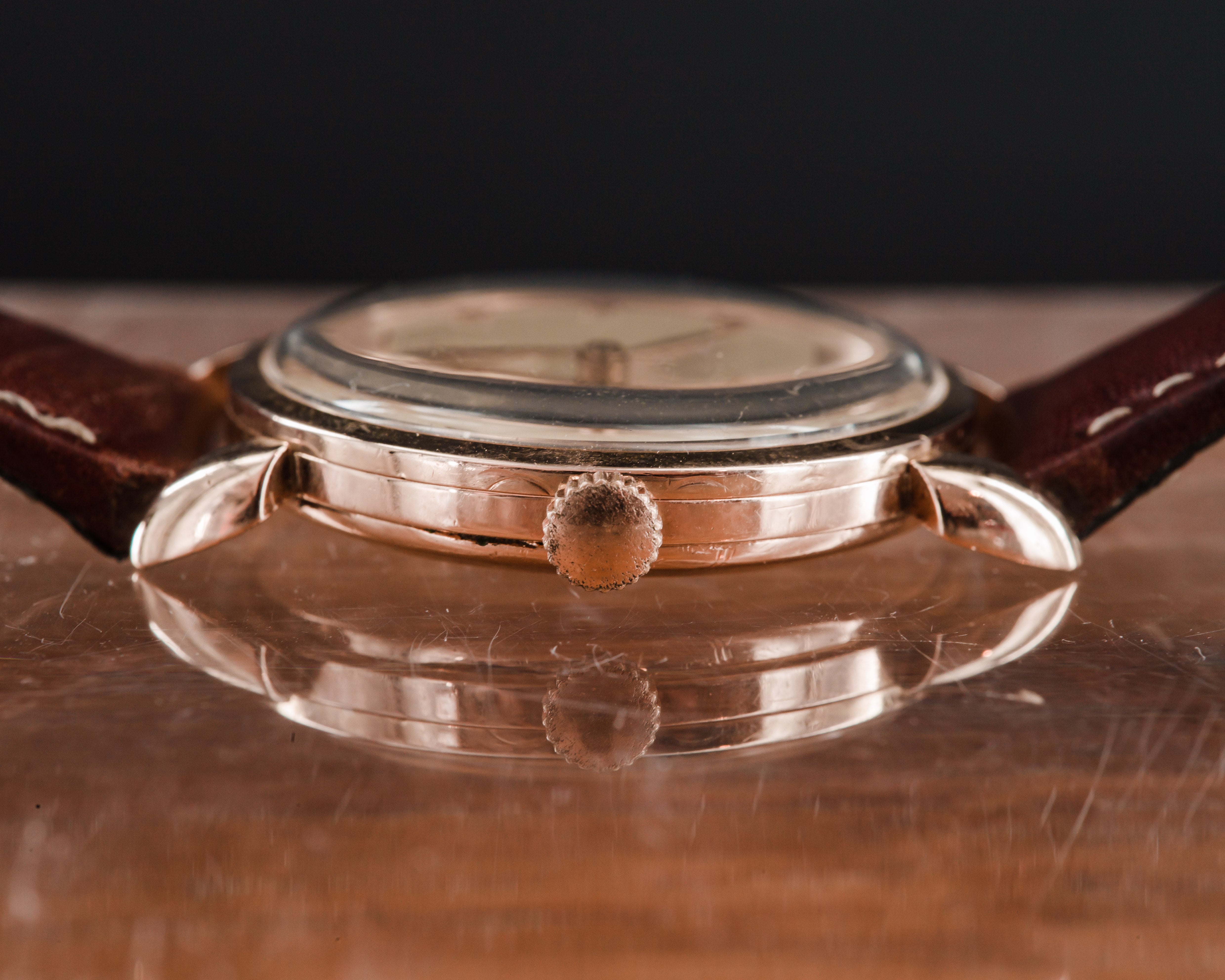 Omega Calatrava Petite seconde - plaqué Or Rose - L'Atelier du Temps