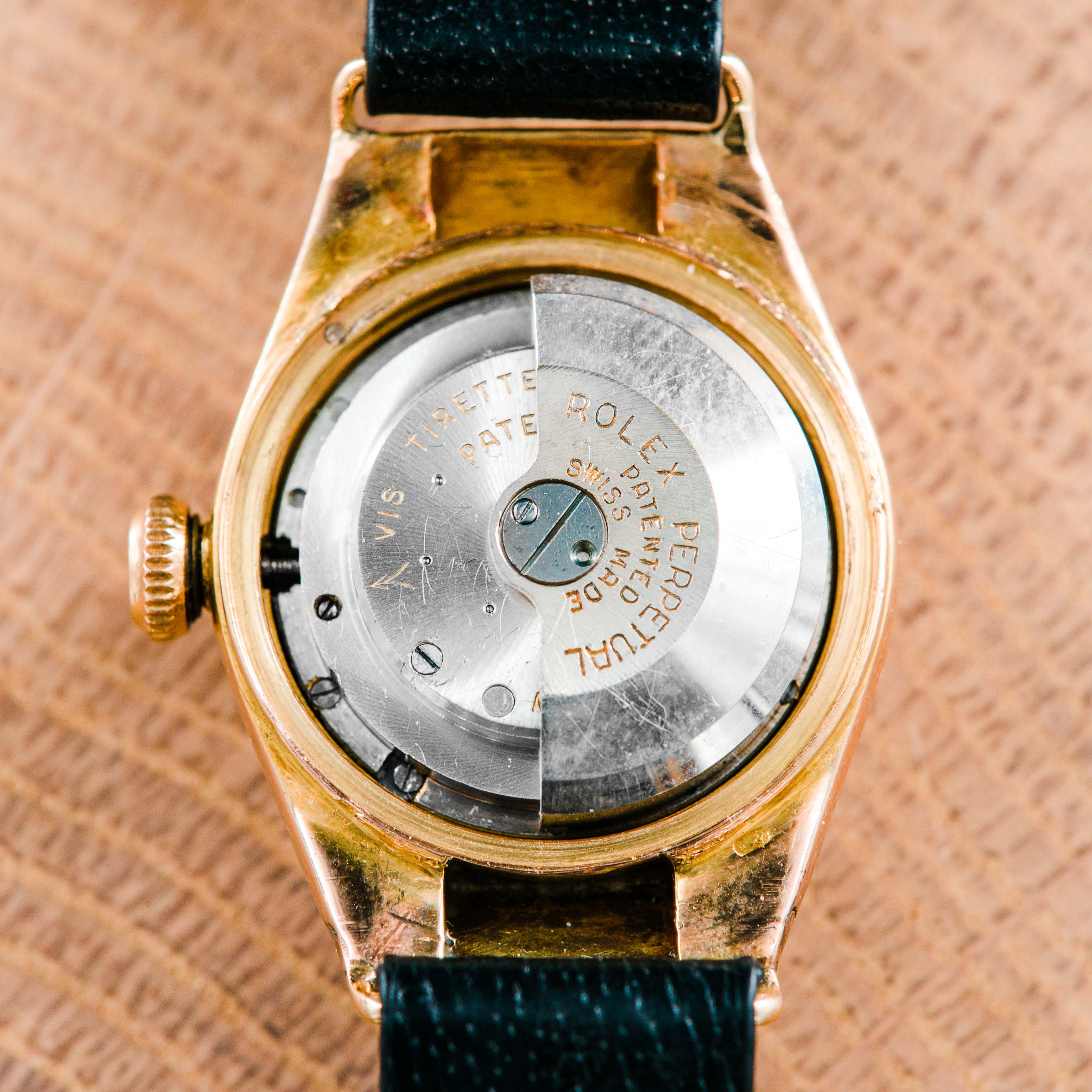 Rolex Oyster Bubbleback Lady - Boitier Or - L'Atelier du Temps