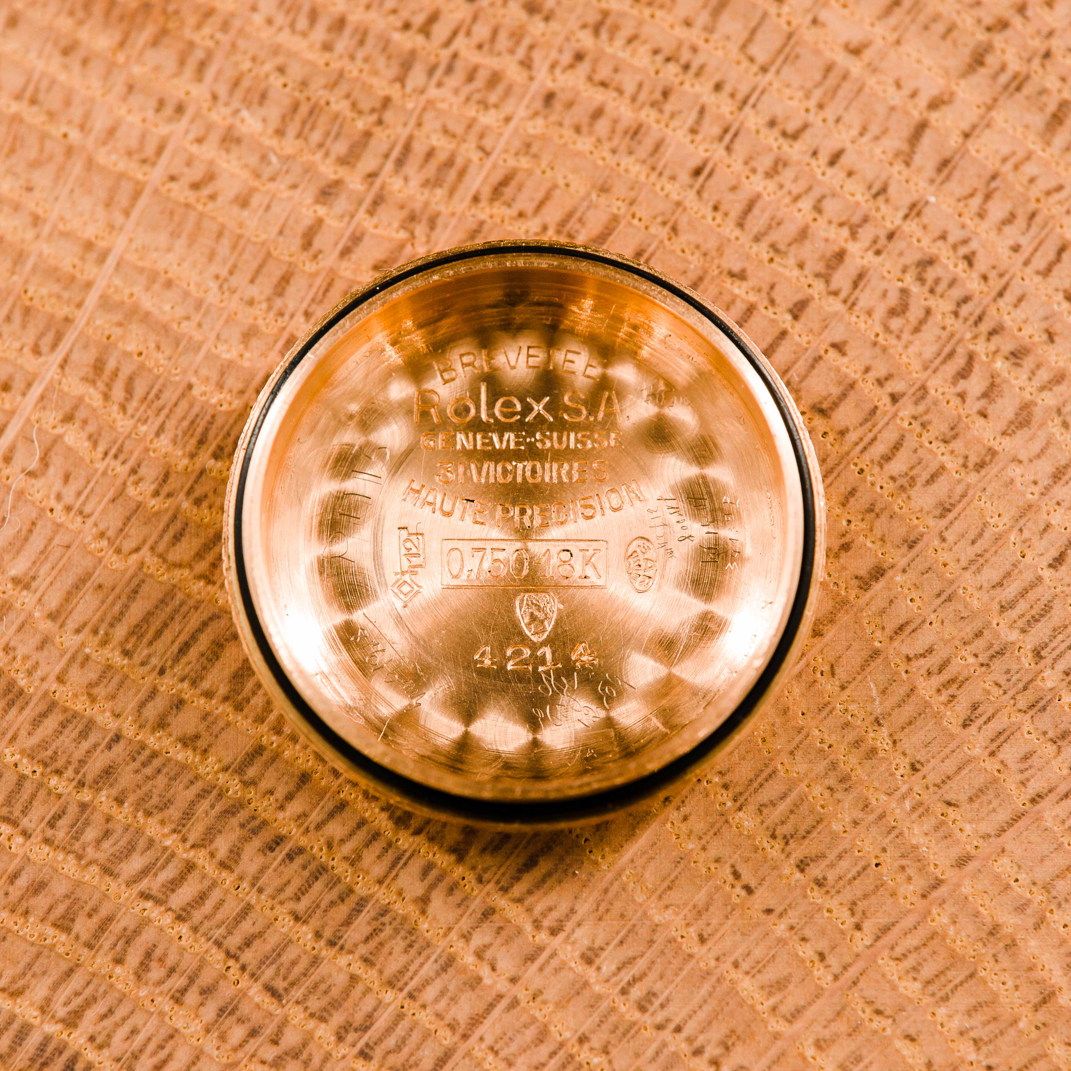 Rolex Oyster Bubbleback Lady - Boitier Or - L'Atelier du Temps