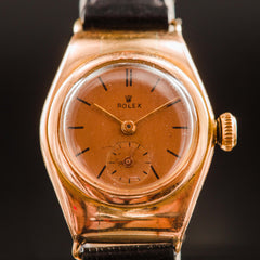 Rolex Oyster Bubbleback Lady - Boitier Or - L'Atelier du Temps