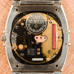 Oméga Constellation acier Manhattan carré - L'Atelier du Temps