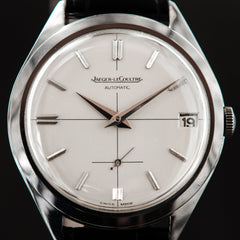 Jaeger LeCoultre Calatrava Bumper automatique & date roulette - L'Atelier du Temps