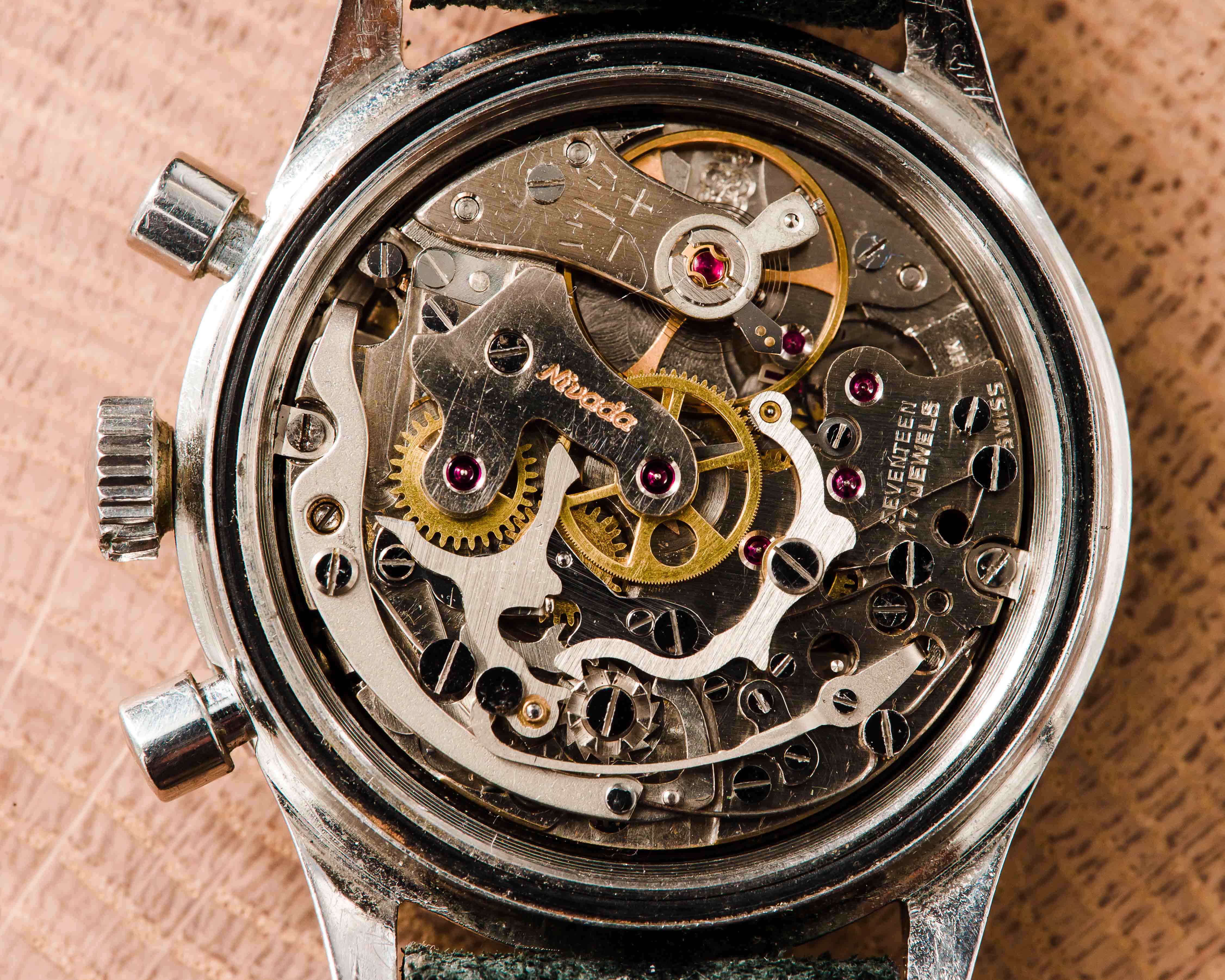 Nivada Grenchen Chronomaster Aviator Sea Diver - Valjoux 92 - L'Atelier du Temps