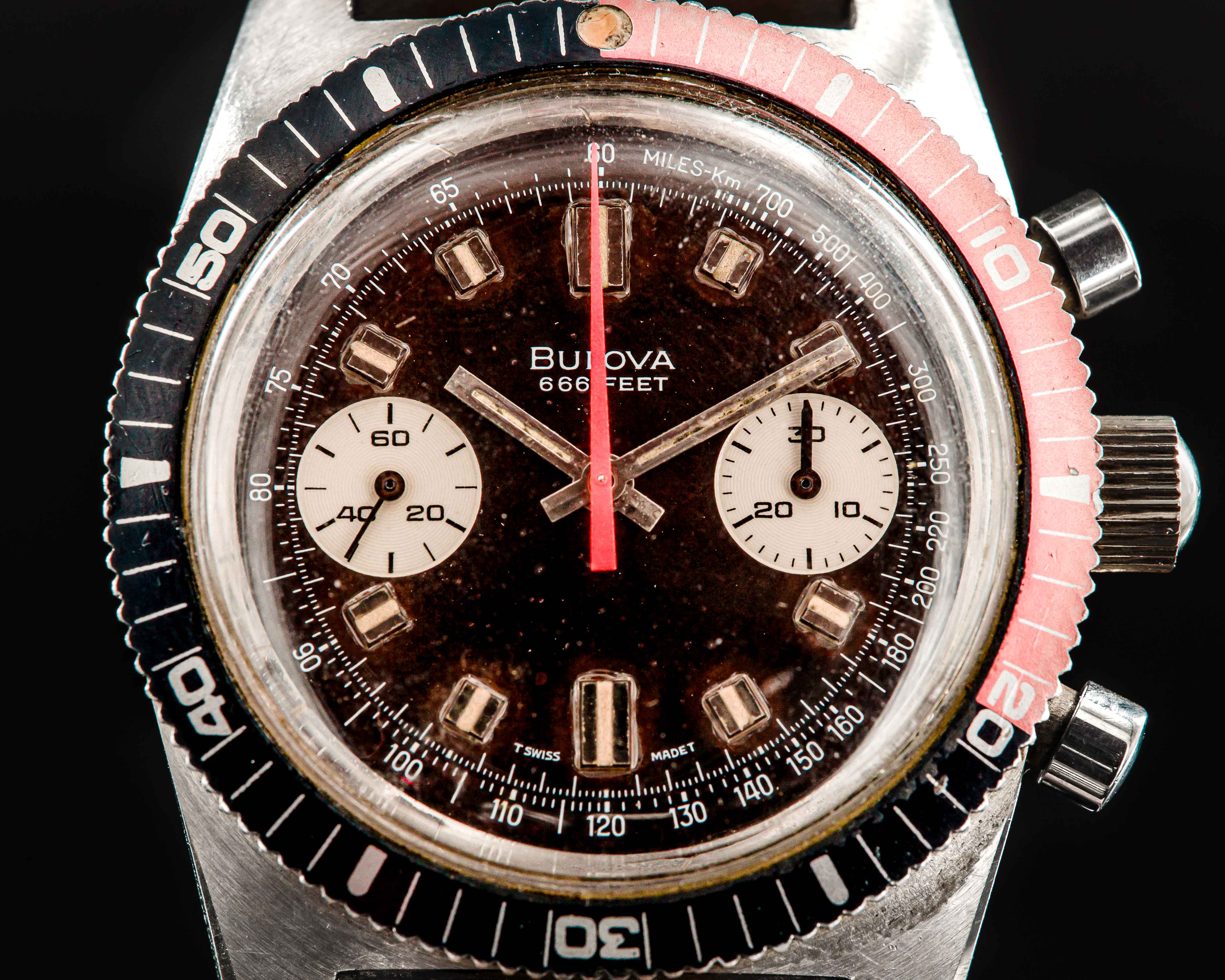 Bulova Chronographe 666 feet - L'Atelier du Temps
