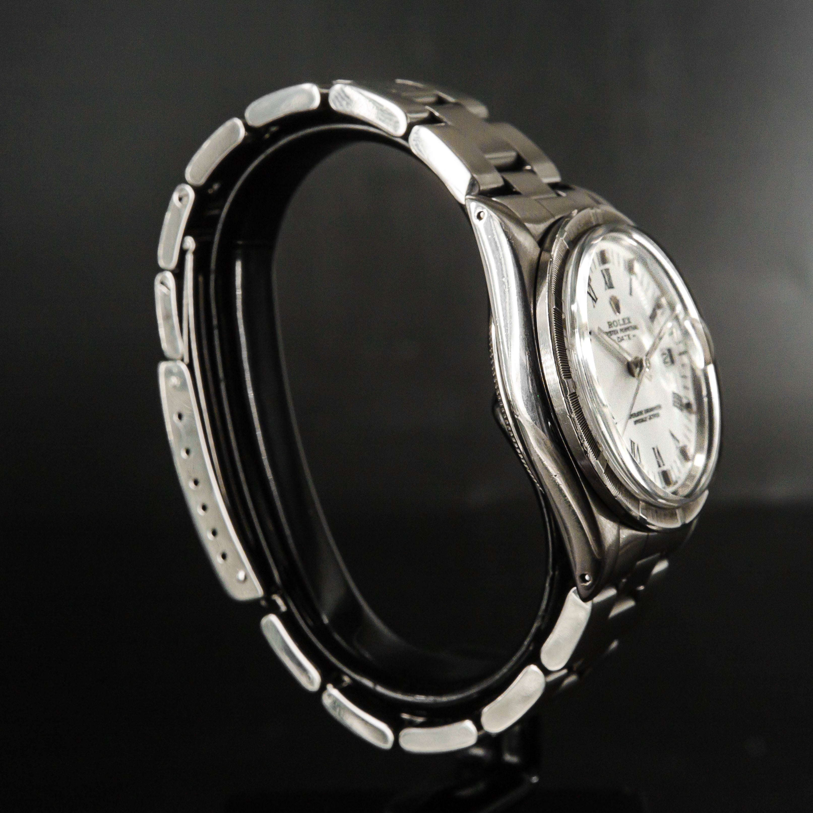 Rolex Oyster Perpetual Date - index Chiffres Romains - Réf. 15000 - L'Atelier du Temps